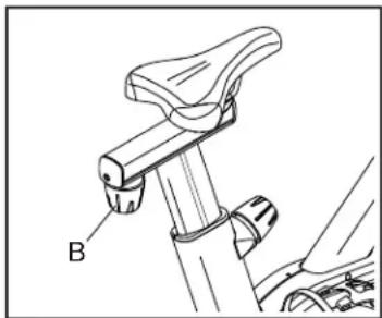 NordicTrack Commercial S10 Studio Cycle - How to Adjust the Saddle Carriage - 1