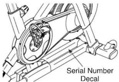 Serial Number Decal