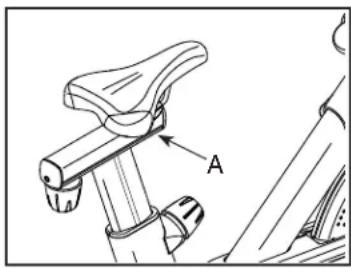 NordicTrack Commercial S10 Studio Cycle - How to Adjust the Angle of the Saddle - 1
