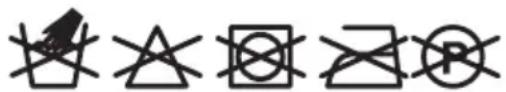 Image displaying five distinct geometric symbols: asterisk, triangle, square, rectangle, and circle with crosshairs.