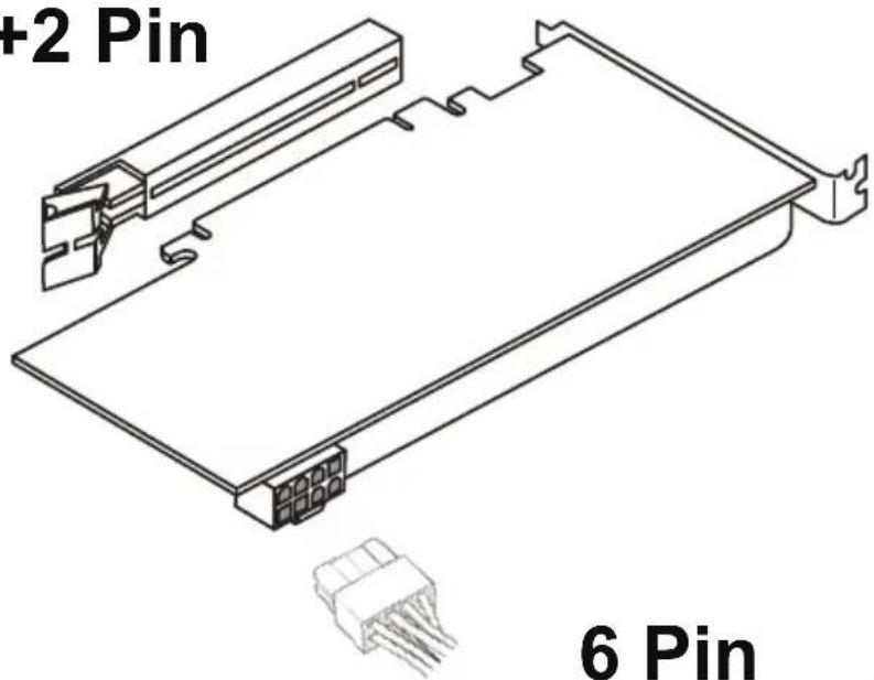 +2 Pin 6 Pin