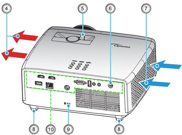 4 5 6 7 Optoma 10 8 9 10 8