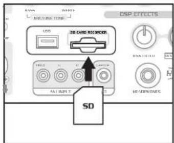RMS AVI/LINE TIME DSP EFFECTS USB SD CARD RECORDER USB L C A SD ALL ROUTT HEADLINES SD