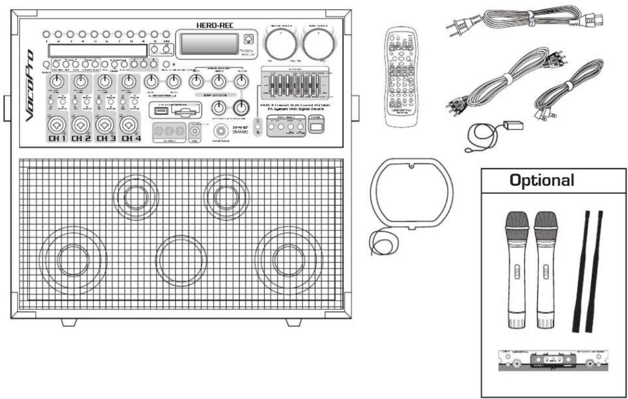 Vocopro HERO-REC - Getting Started - 1