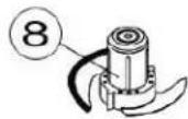 Imarflex IB-350FP - Blender Assembly - 1