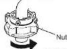 Imarflex IWM-800TL - Connect the inlet hose connector with the faucet - 3