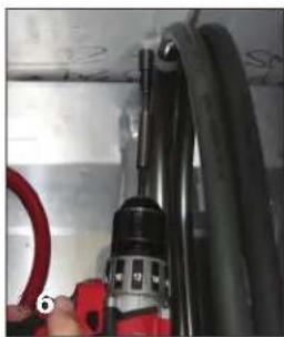 Perlick 69526-6TTTF - Mounting the Beer/Wine Drainer to a Cabinet Top - 5