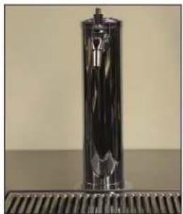 Perlick 69526-6TTTF - Draft Arm Preparation - 1