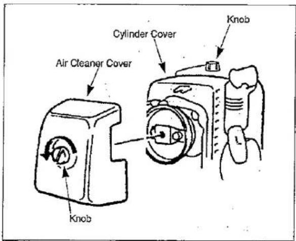 Air Cleaner Cover Cylinder Cover Knob Knob