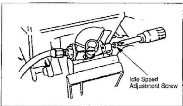 Idle Speed Adjustment Screw