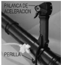 PALANCA DE ACCELERACIÓN PERILLA