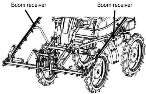 Boom receiver Boom receiver