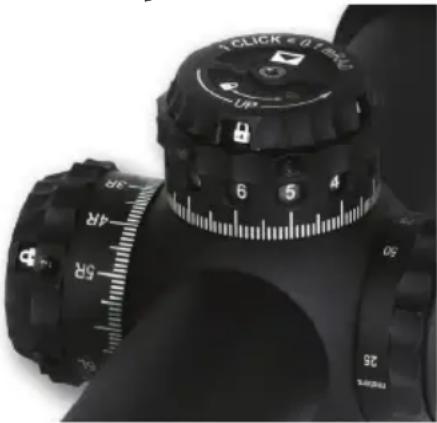 Steiner T6Xi 2.5-15x50 - LOCKING WINDAGE/ELEVATION TURRETS (CONT) - 1