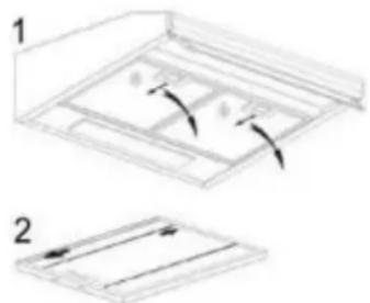 CORBERO SELATI640X - Instalação do filtro de carbono ativado para o modo de recirculação - 1