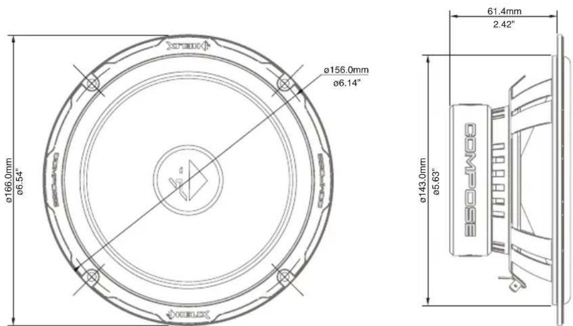 Helix Compose CB C690.2-S3 - Tweeter level adjustment - 11
