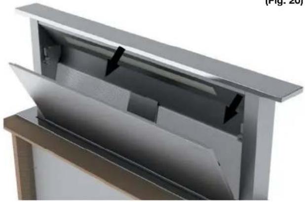 SIRIUS SDD2ELEMIC58 - Adjusting the height of the benchtop insert section - 9