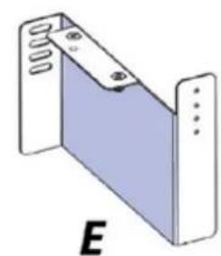 SIRIUS SDD2ELEMIC58 - Fasten in place with two x 10mm Screws on either side of 'E&F' as per (Fig.12) - 1