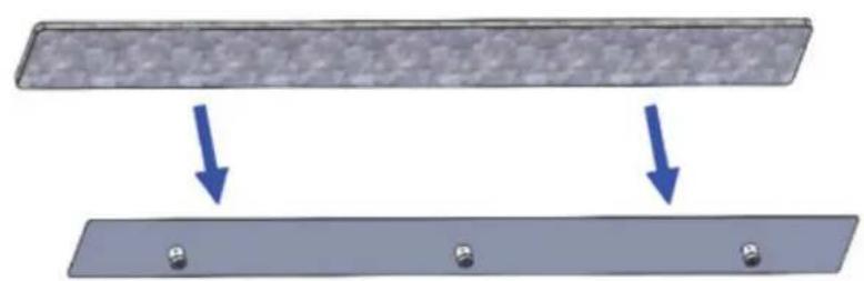 SIRIUS SDD2ELEMIC58 - Adjusting the height of the benchtop insert section - 2