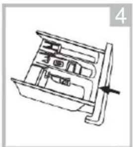 Master Kitchen MKWM FS60914 INV TOUCH B - Pulizia della vaschea dei detersivi - 4