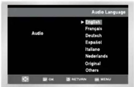 Audio Language ▶ English Français Deutsch Español Italiano Nederlands Original Others
