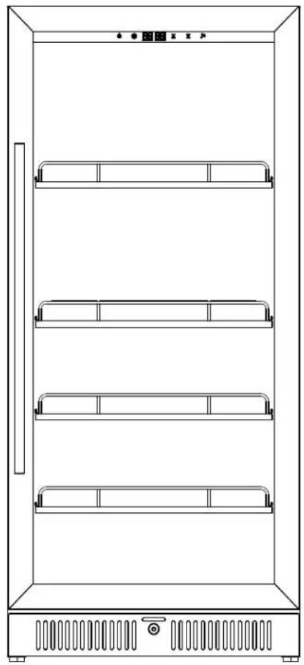 EDGESTAR VBM131SS - Commercial Refrigerator - 1