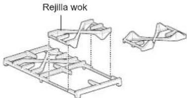Rejilla wok
