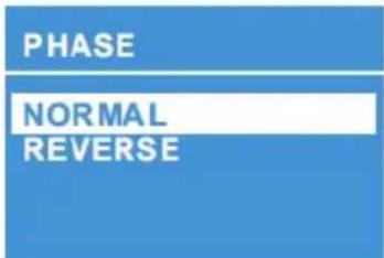 PHASE NORMAL REVERSE