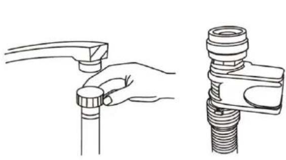 Jocel JLLE008220 - CONNECTING THE WATER INLET HOSE - 1