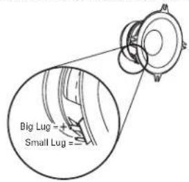 Big Lug = + Small Lug =