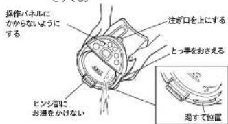 Tiger PIQ-G220 - お湯のすてかた(使わないとき) - 4