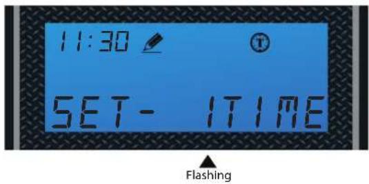 11:30 SET- ITIME Flashing