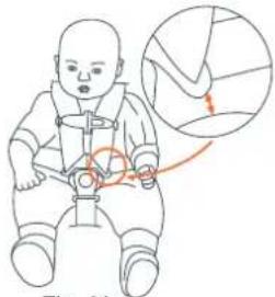 Baby Trend Trooper PLUS 3-in-1 - Crotch Buckle Adjustment - 1
