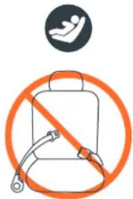 Safety warning sign with pictogram of a suitcase and no stopper, indicating no medical or workplace hazard.