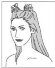 PANASONIC EH-KA71 - Hair Clips - 1