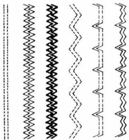 White W1240 - DECORATIVE TUCKS OR DESIGNS - 2