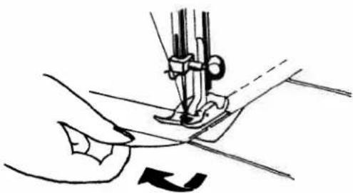 White W1240 - • ENDING SEAM/REMOVAL OF FABRIC - 1