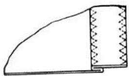 White W1240 - UNDERSTITCHING FACINGS - 3