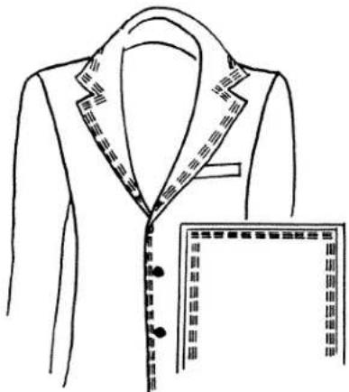 White W1240 - TOPSTITCHING (STRETCH STITCHES) - 1