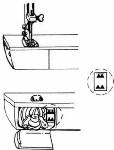 White W1240 - ADJUSTING FEED DOG HEIGHT - 1