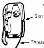 White W1240 - THREADING THE BOBBIN CASE - 2
