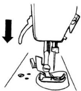 White W1240 - • CHANGING THE FOOT - 3
