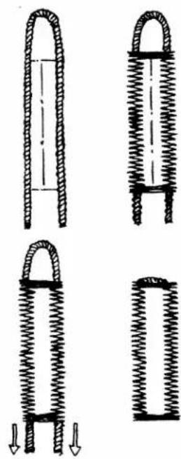 White W1240 - CORDED BUTTONHOLES - 2