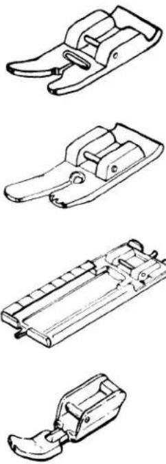 White W1240 - • CHANGING THE FOOT - 1