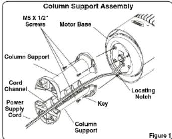 Lasko Wind Tower Platinum 2515 - ASSEMBLY - 1