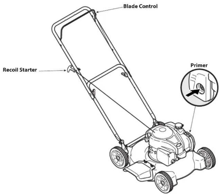 Blade Control Recoil Starter Primer