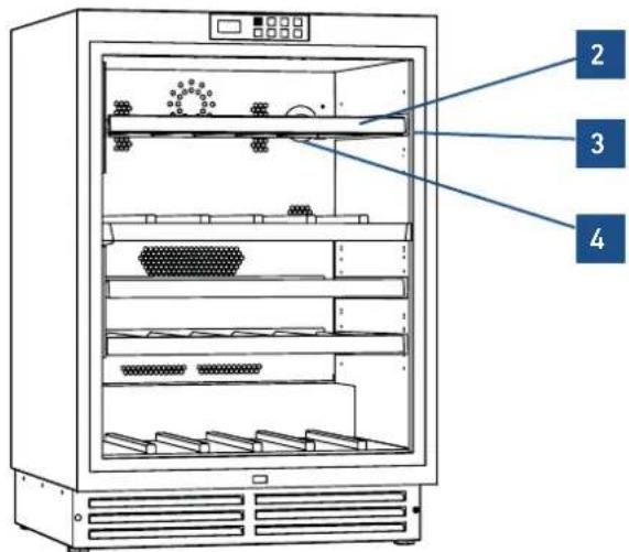 Fhiaba UCB601TGM - Sostituzione filtro carboni attivi. - 2