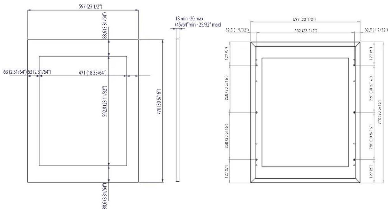 Fhiaba UCB601TGM - CORNICE INTEGRATA - 1