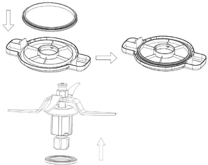 Infiniton CHEF 365 - How to install the Airproof ring1/2 - 1