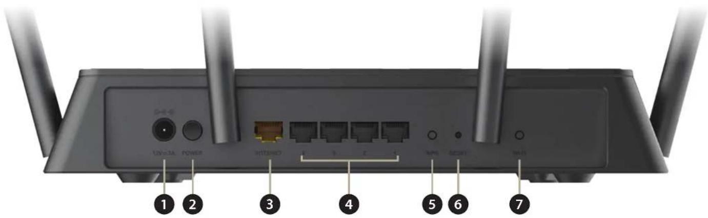 UN-2A POWER SWITCH 1 2 3 4 5 6 7
