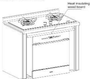 Heat insulating wood board 4.14" 20" 24.5"7